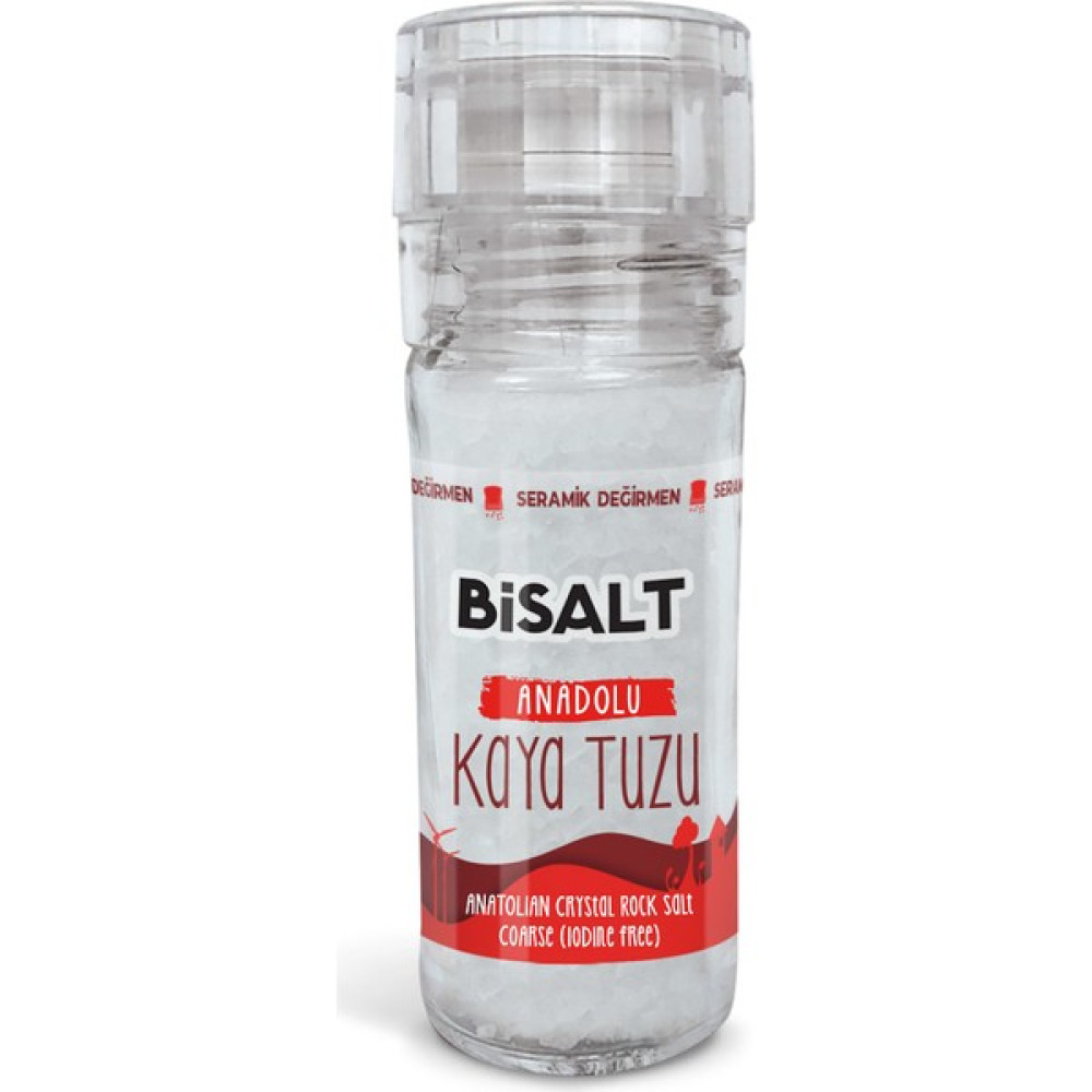 Bisalt Anadolu Kaya Tuzu Değirmen 110 g - 110 gr Diğer Fiyatı
