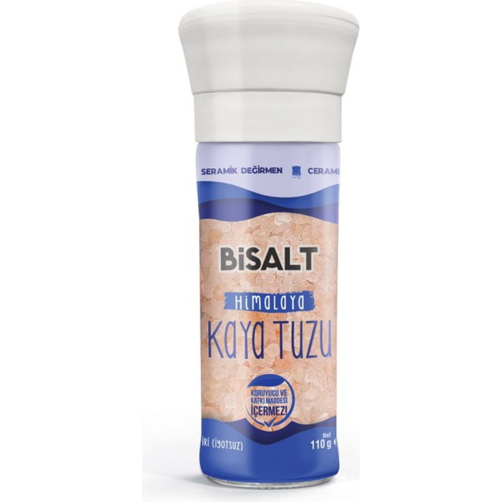 Bisalt Himalaya Kaya Tuzu Değirmen 110 g - 110 gr Diğer Fiyatı