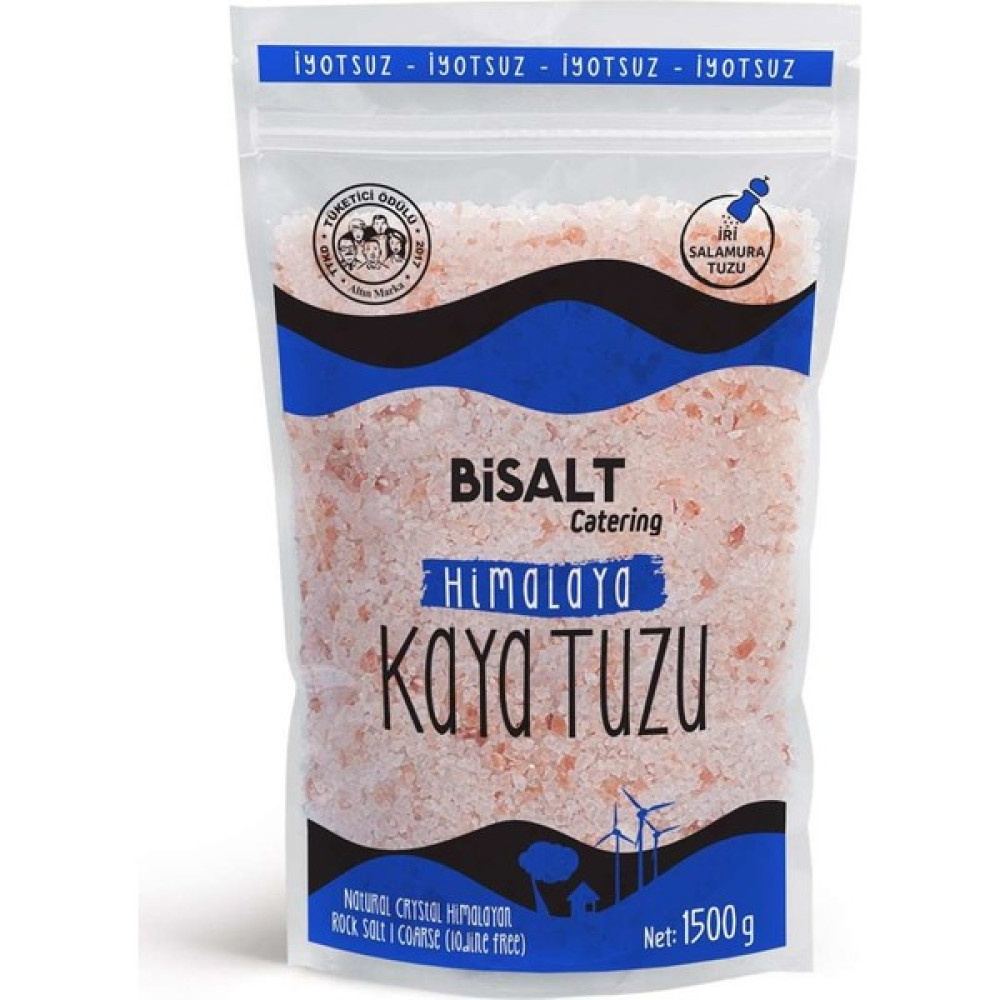 BİSALT Himalaya Tuzu İri 1500 g - 1,5 kg Diğer Fiyatı