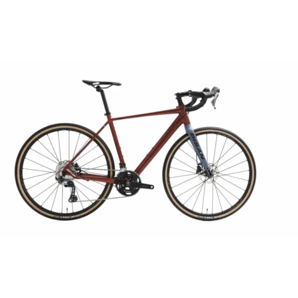 Bisan All Trail Eco Claris 52 Cm Siyah Kirmizi Gravel Yol Bisikleti Yarış-Profesyonel Bisikletleri Fiyatı