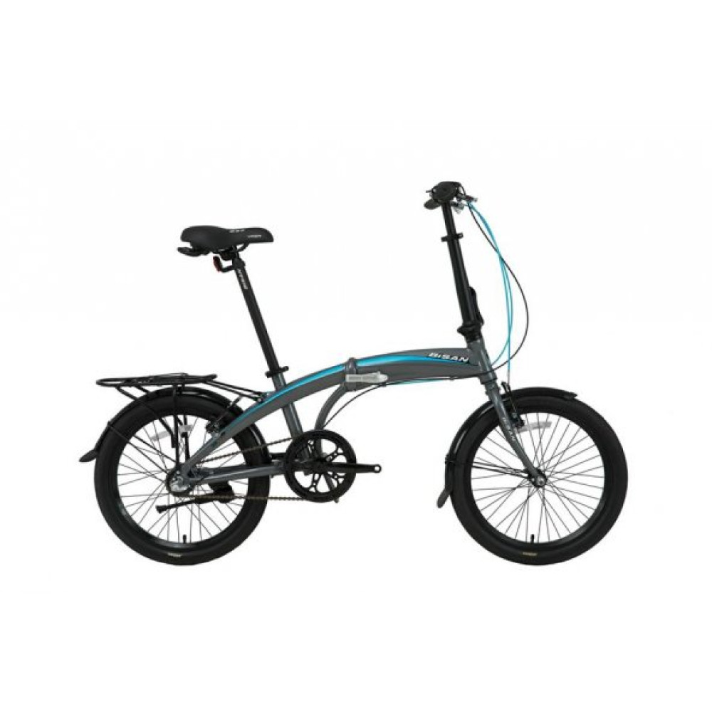 Bısan Fx 3500-Trn Katlanır Bısıklet 280Cm V 20 Jant 7 Vıtes Sıyah Sarı Katlanabilir Bisiklet Fiyatı