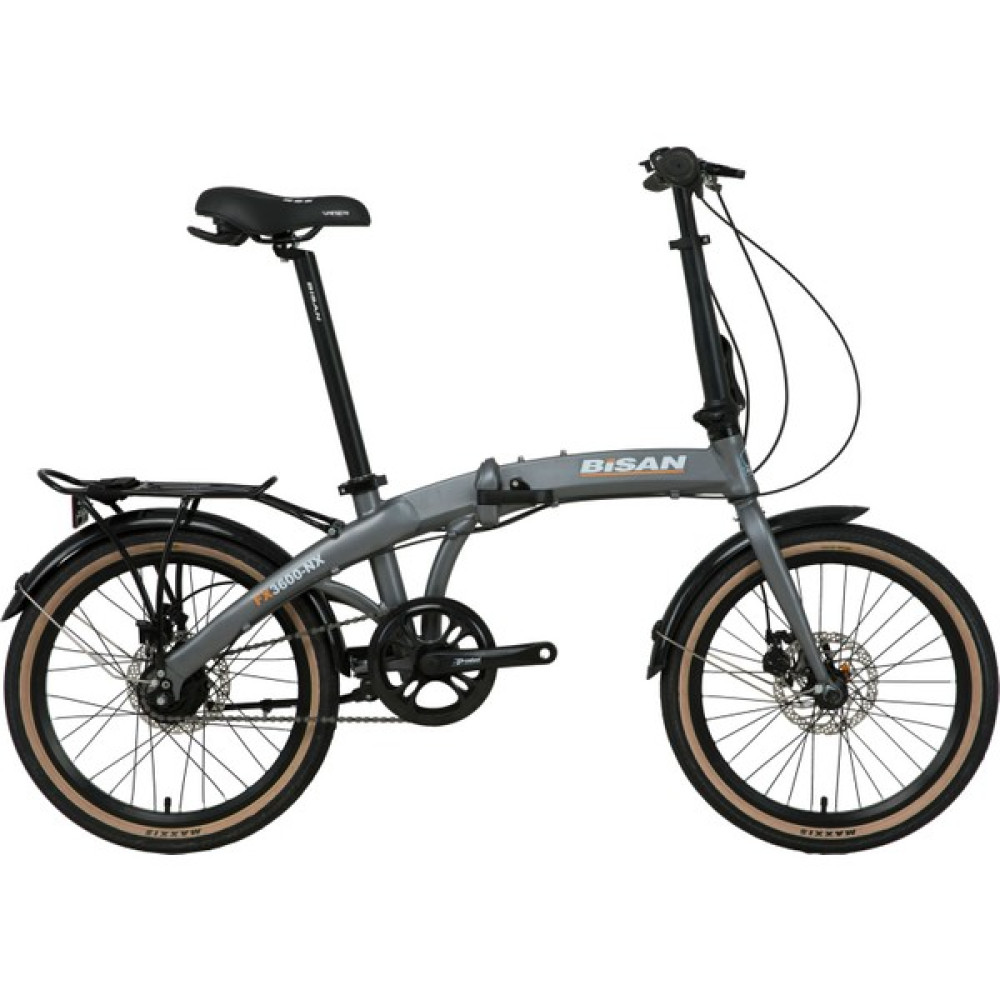 Bisan Fx 3600 Katlanır Bisiklet 20 Jant Altus Kadro: 10 - 26 cm 8 Vites Gri- Turuncu Katlanabilir Bisiklet Fiyatı