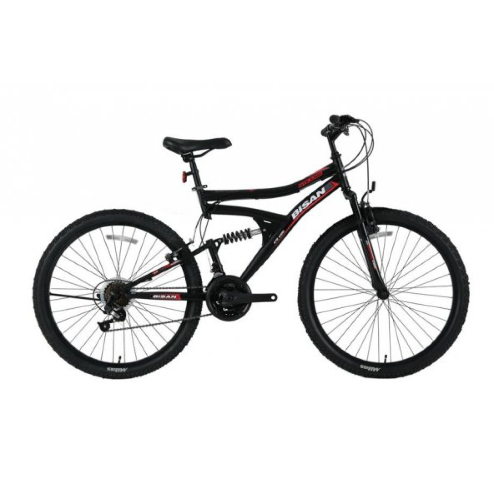 Bısan Mts 4300 Erkek Dag Bısıkletı 40Cm V 26 Jant 21 Vıtes Mat Sıyah Kırmızı Bisiklet Aksesuarları Fiyatı