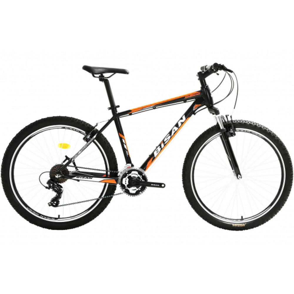 Bısan Mtx 7050 V Sıyah/Turuncu 17"/43 Cm 26" 21 Vıtes Dag Bısıkletı Kondisyon Bisikletleri Fiyatı