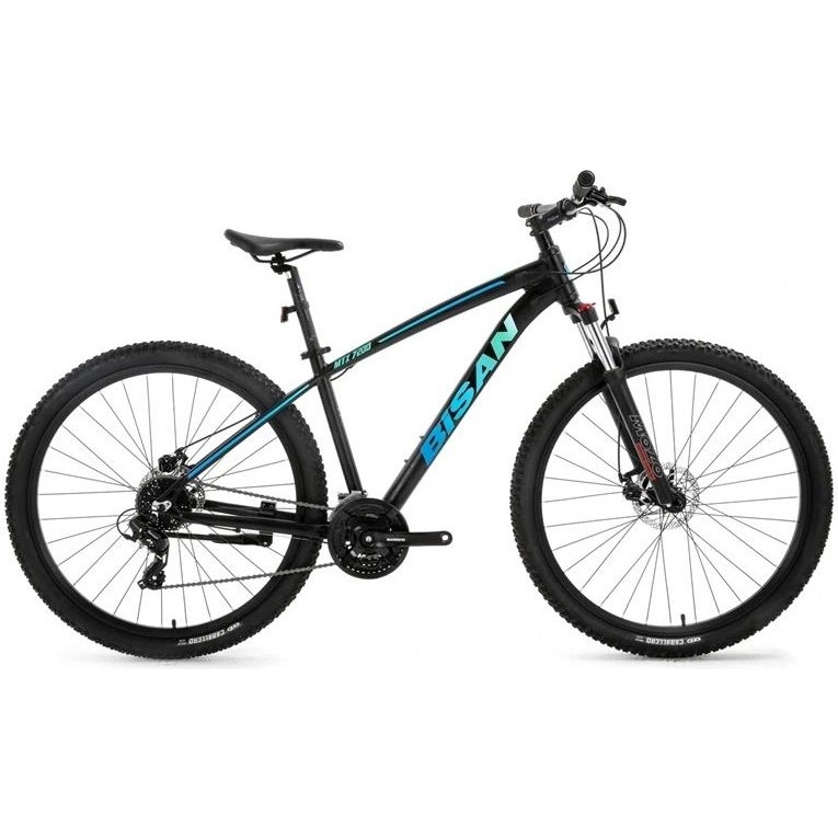 Bisan Mtx 7200 Siyah 27.5 Jant Dağ Bisikleti – 24 Vites – 43 cm Hafif Kadro Blc Bisikletler Fiyatı
