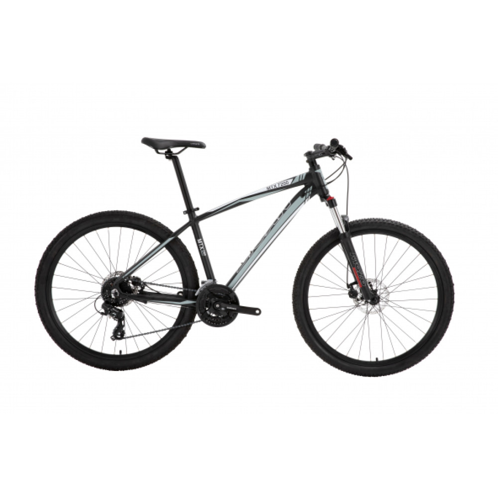 Bısan Mtx 7200 Sıyah/Grı 17"/43Cm 26" 24 Vıtes Dag Bısıkletı Kondisyon Bisikletleri Fiyatı