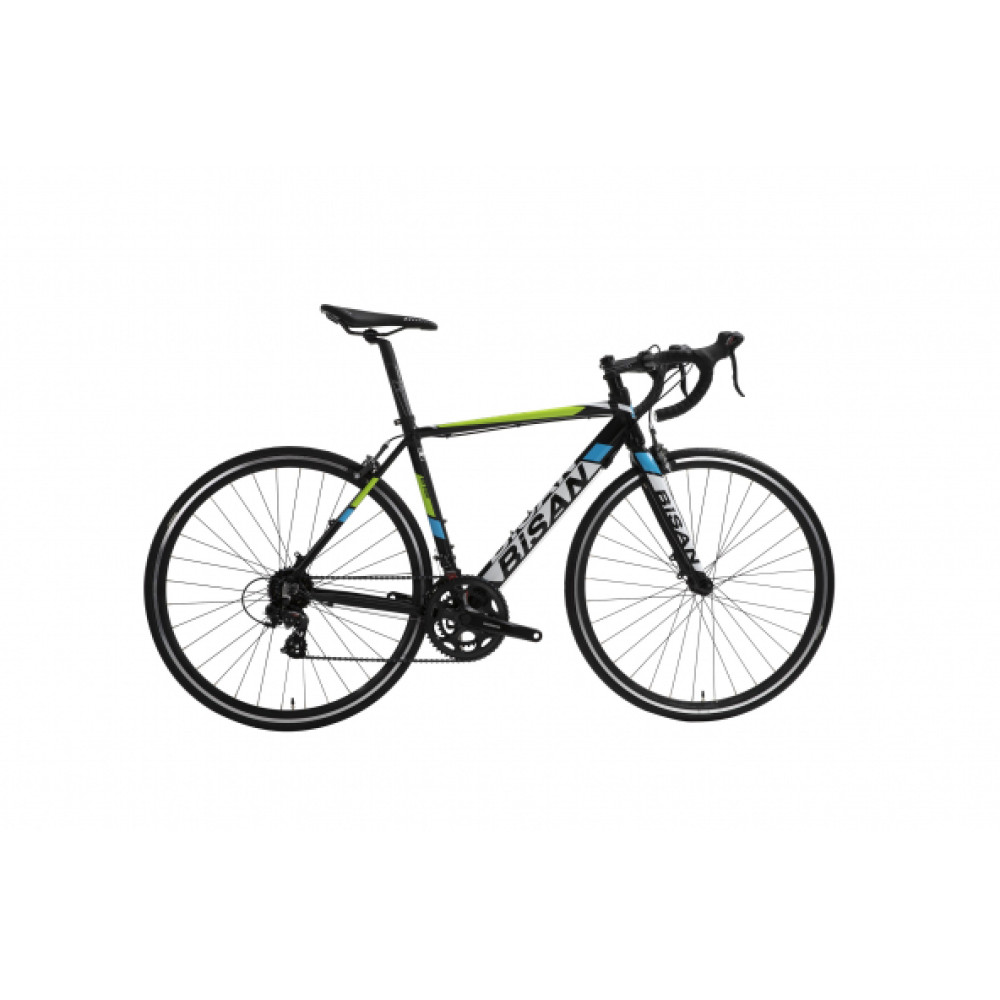 Bısan Rx 9100 Sıyah/Yesıl/Beyaz 51Cm/700C 14 Vıtes Yol Bısıkletı Kondisyon Bisikletleri Fiyatı