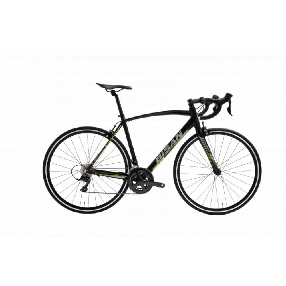 Bısan Rx 9300 Mat Sıyah/Neon Sarı 54Cm/700C 18 Vıtes Yol Bısıkletı Kondisyon Bisikletleri Fiyatı