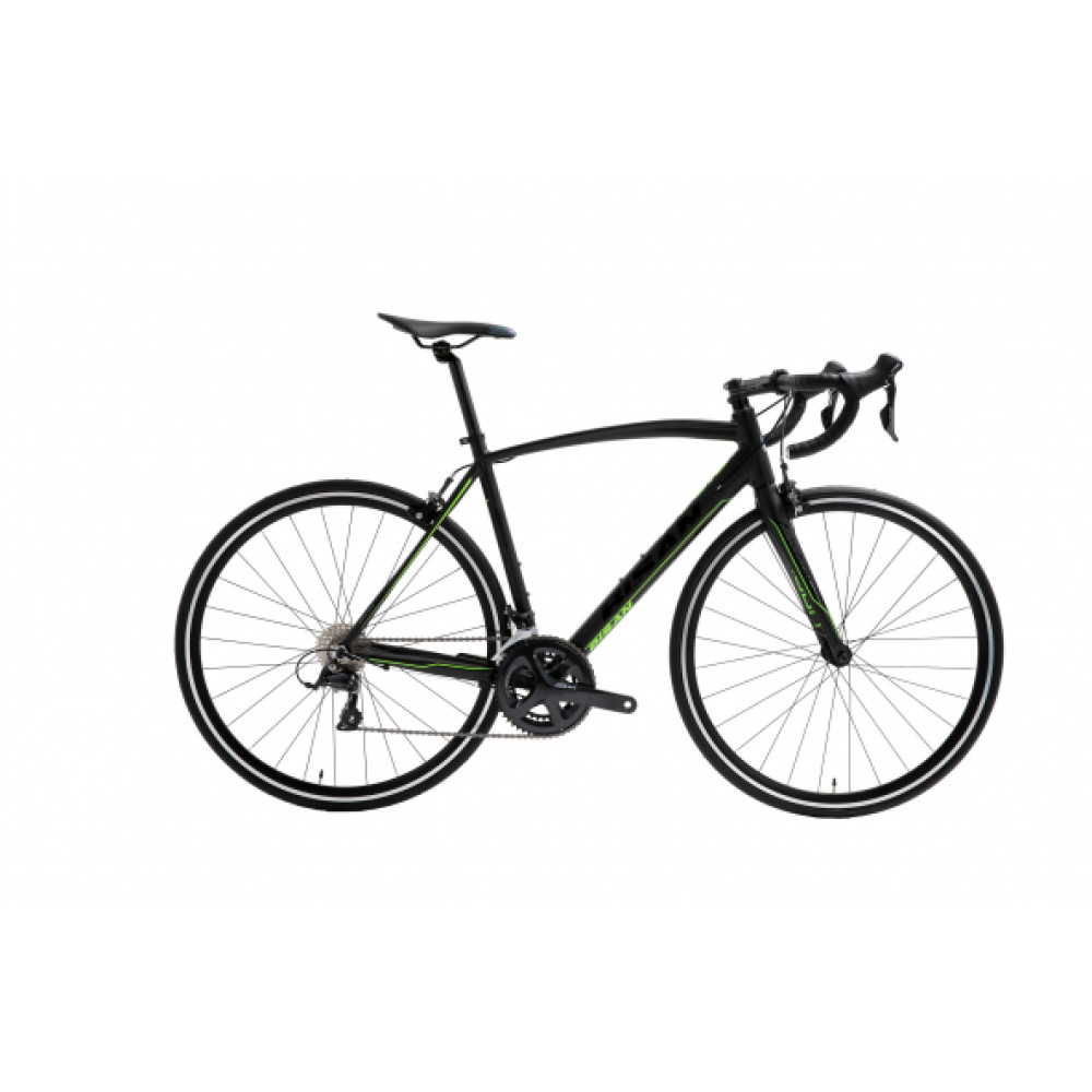Bısan Rx 9300 Sıyah/Parlak Yesıl 50Cm/700C 18 Vıtes Yol Bısıkletı Yarış-Profesyonel Bisikletleri Fiyatı