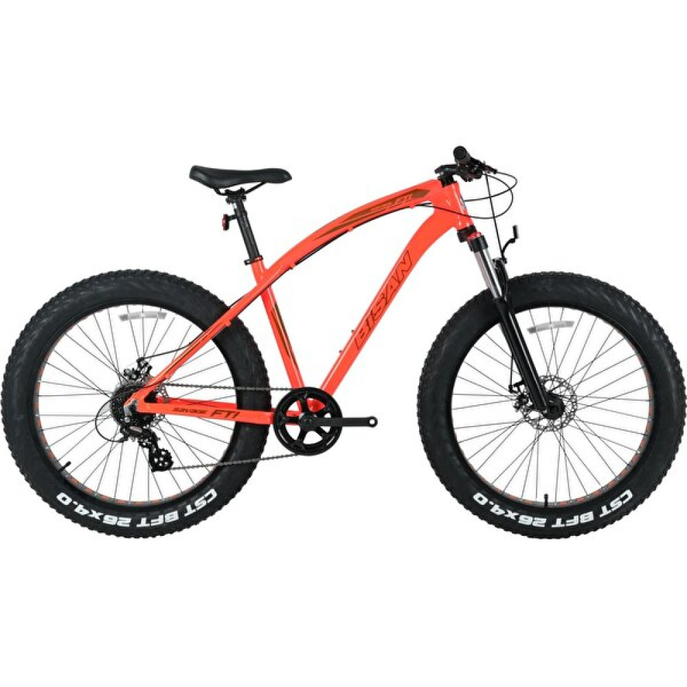 Bi̇san Savage FT1 Altus Fat Bike 26" 8 Vites Turuncu Dağ Bisikleti Dağ Bisikletleri Fiyatı