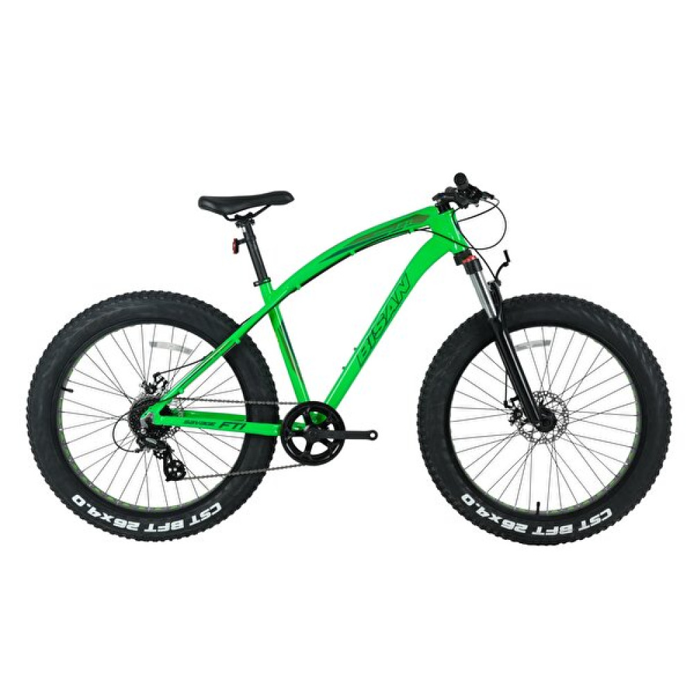 Bisan Savage FT1 Altus Fat Bike 26" 8 Vites Yeşil Dağ Bisikleti Dağ Bisikletleri Fiyatı