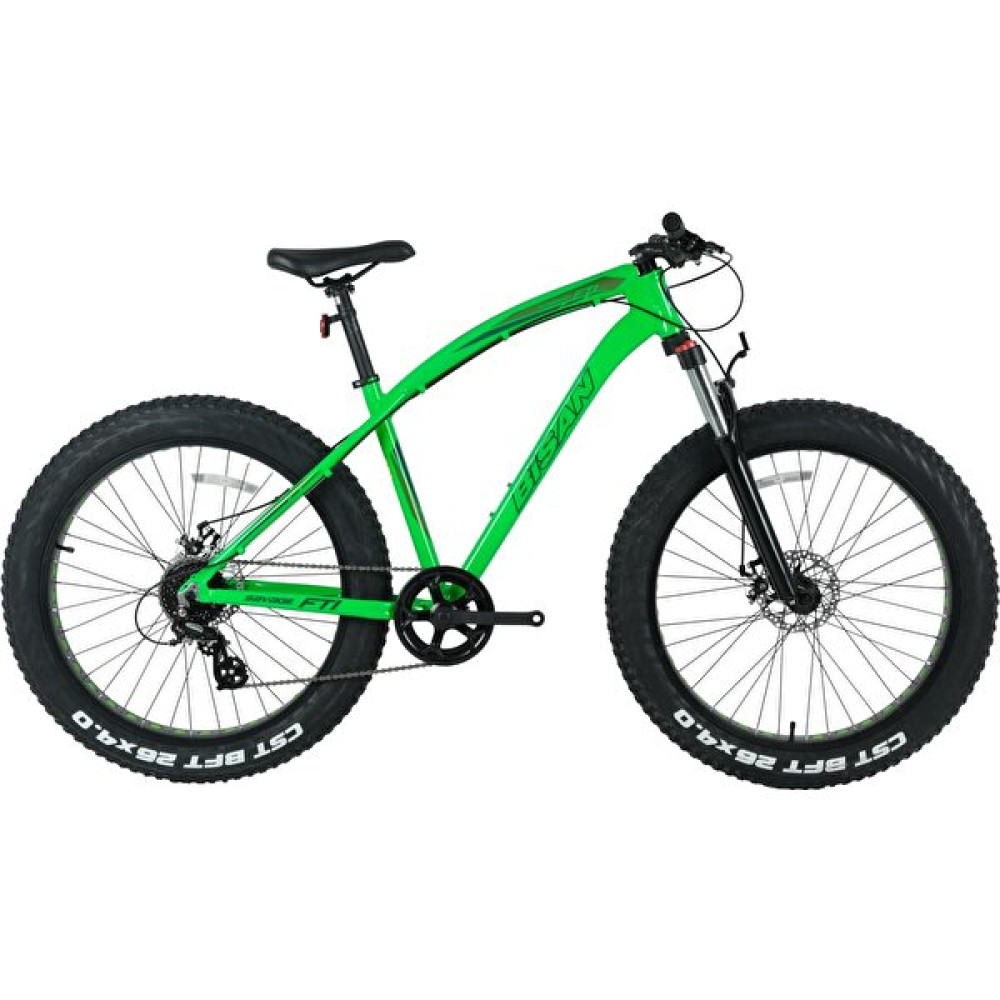 Bisan Savage Ft1 Fatbike Altus (Yeşil-Siyah) Dağ Bisikletleri Fiyatı