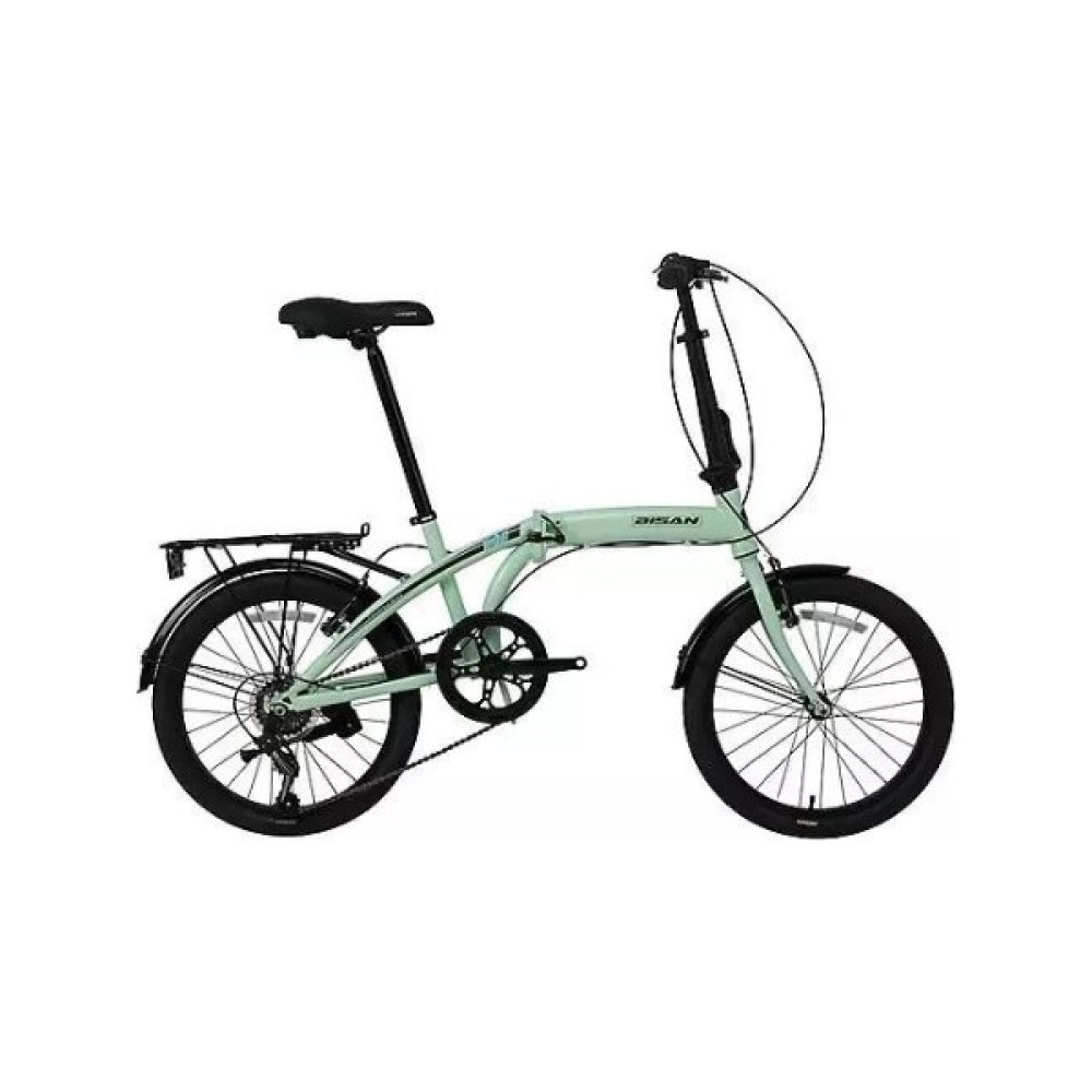 Bisan Twin S 20 Jant 6 Vites Mint Yeşil - Siyah Katlanabilir Bisiklet Fiyatı