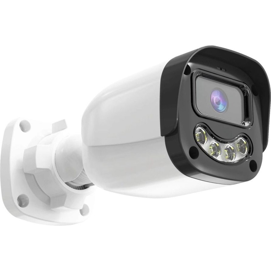Bises 5 Megapiksel Sony Lens 4 Warm LED Gece Renkli Gösteren Güvenlik Kamerası Bs 2304W - Beyaz - Siyah Güvenlik Kameraları Fiyatı