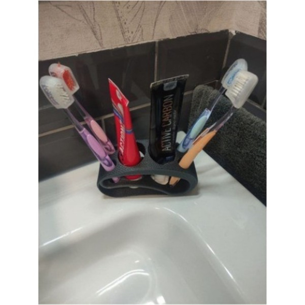 Bi'şeyler Sepeti Dekoratif Şık Tasarı Mlı Diş Fırçası Koyma Aparatı, Diş Fırçası Standı, Diş Fırçalık Banyo Aksesuarları Fiyatı