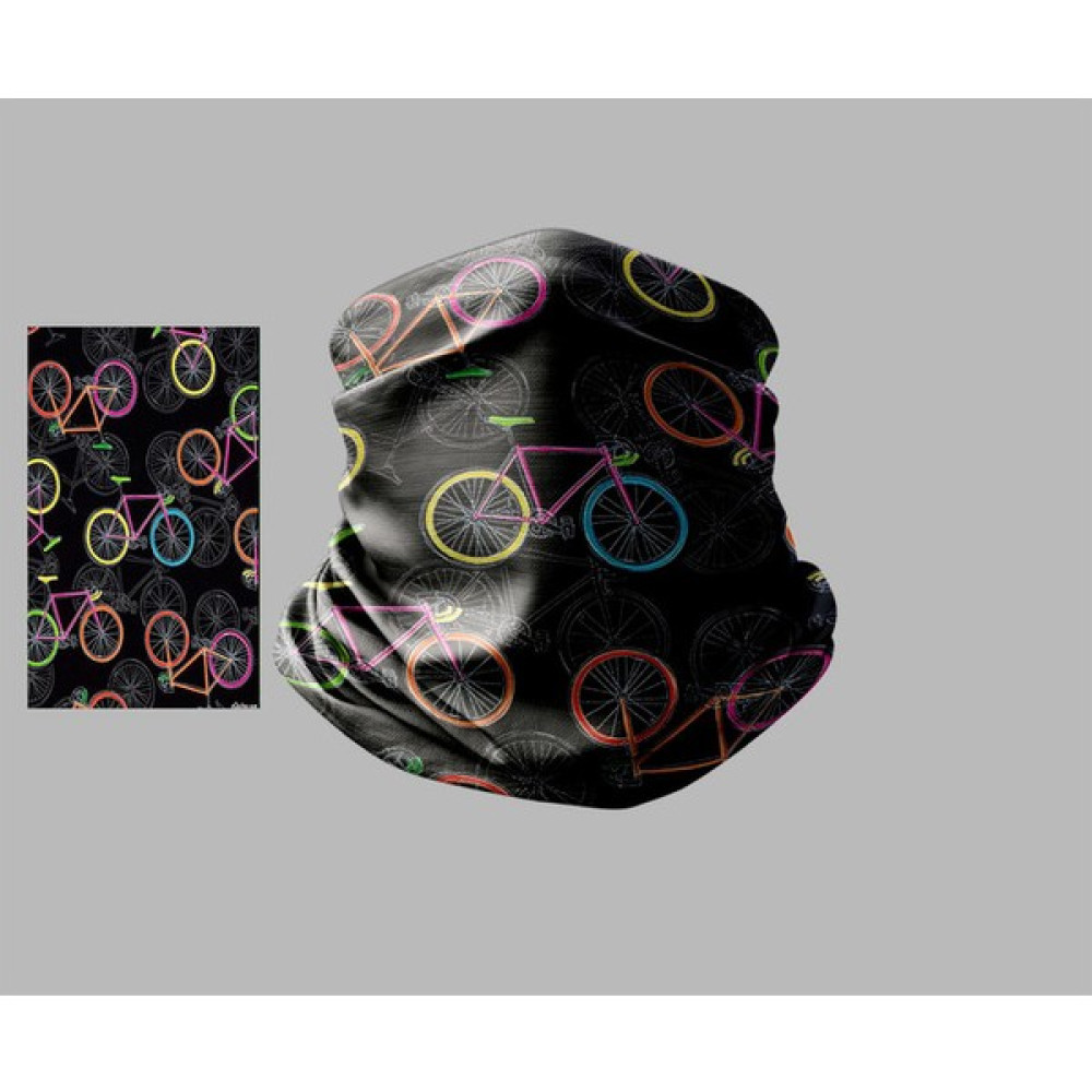 Bisiklet Tasarımlı Motorcu Buff Maske Outdoor Boyunluk Unisex Bandana Bandana (Outdoor) Fiyatı
