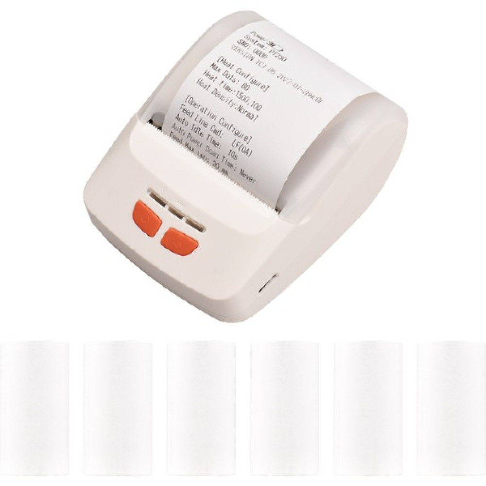 Bisofice Taşınabilir 58MM Termal Etiket Makinesi - Beyaz (Yurt Dışından) Yazıcılar Fiyatı