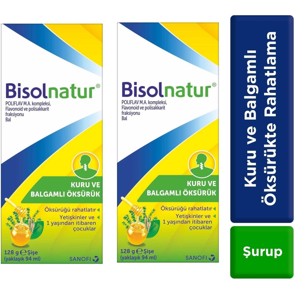 Bisolnatur Bitkisel Şurubu 128 gr 2 Adet - -- Diğer Fiyatı