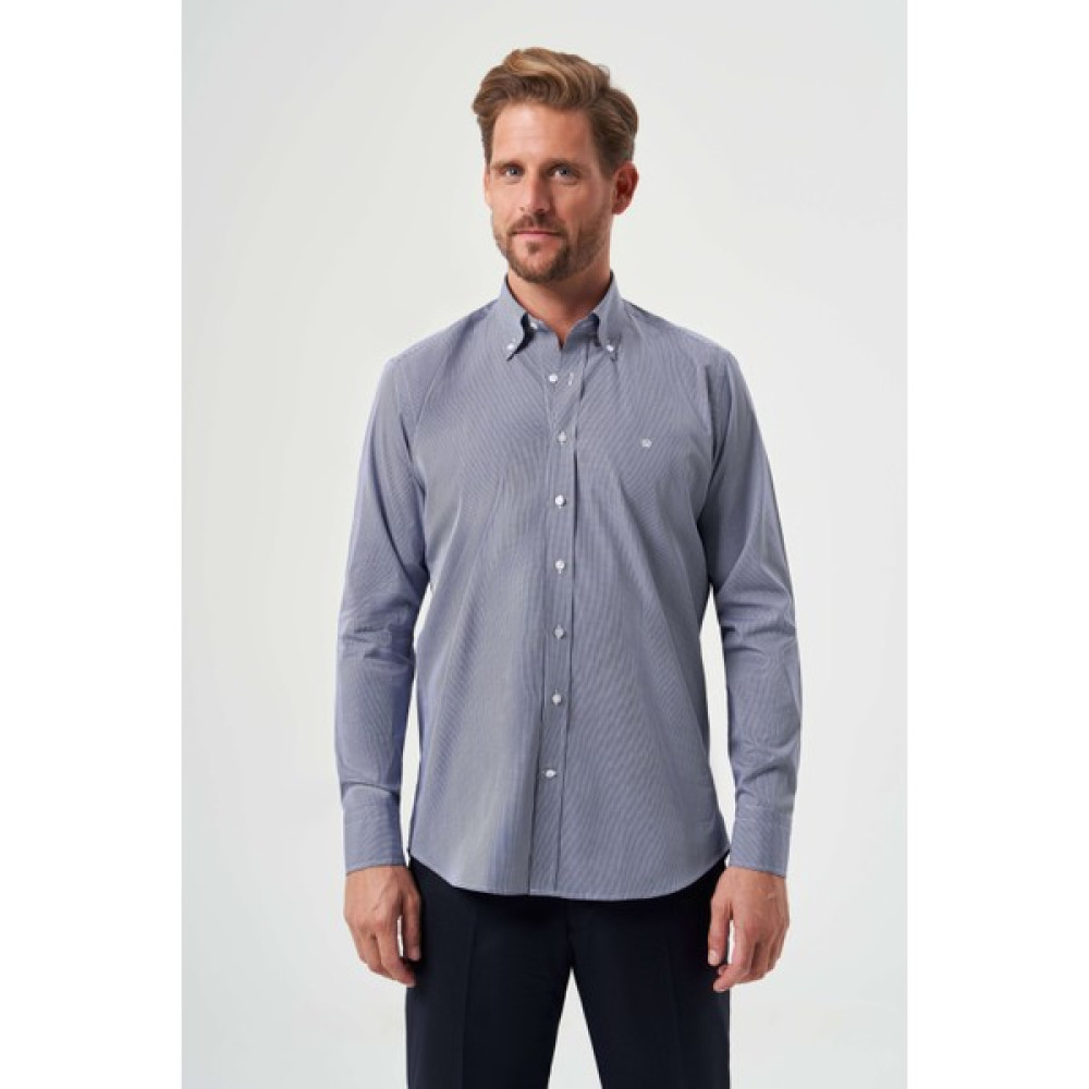 Bisse Erkek Regular Fit Spor Gömlek LACİ GM23K232029_D39 Erkek Gömlek Fiyatı