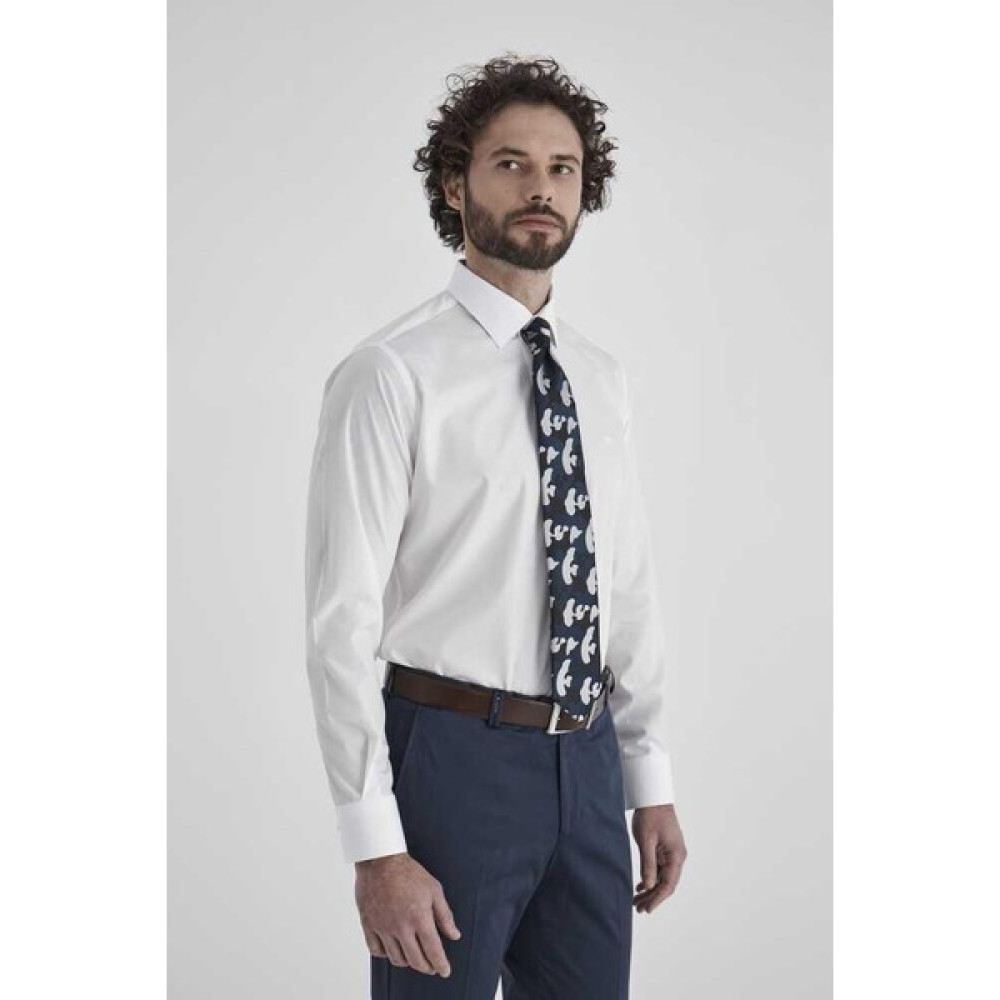 Bisse Erkek Regular Fit Uzun Kollu Gömlek BEYAZ GM22Y221047_D01 Erkek Gömlek Fiyatı