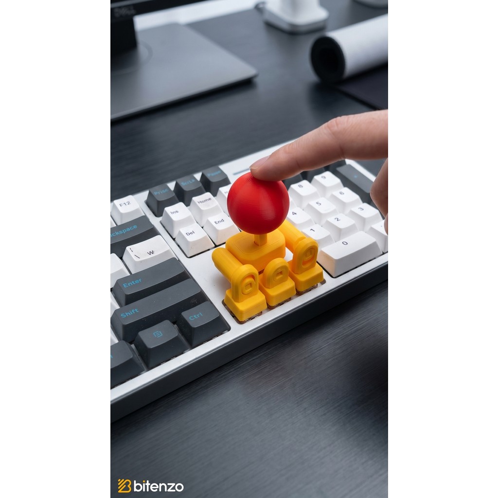 Bitenzo 3D Mekanik Klavye Joystick Aparatı - Yön Tuşları Için Arcade Deneyimi Sunan Oyun Adaptörü Klavye - Mouse Fiyatı