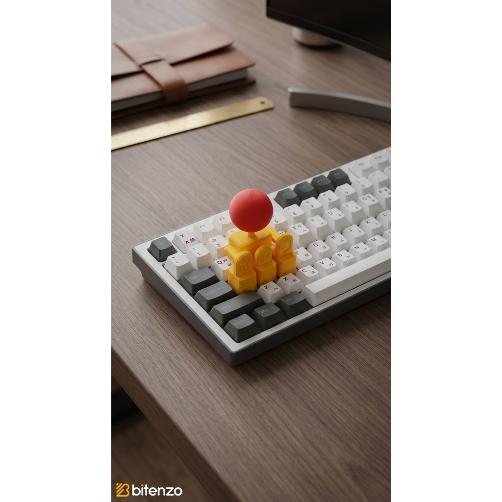 Bitenzo 3D Mekanik Klavye Wasd Joystick Aparatı - Fps ve Macera Oyunları Için Arcade Kontrol Adaptörü Klavye - Mouse Fiyatı
