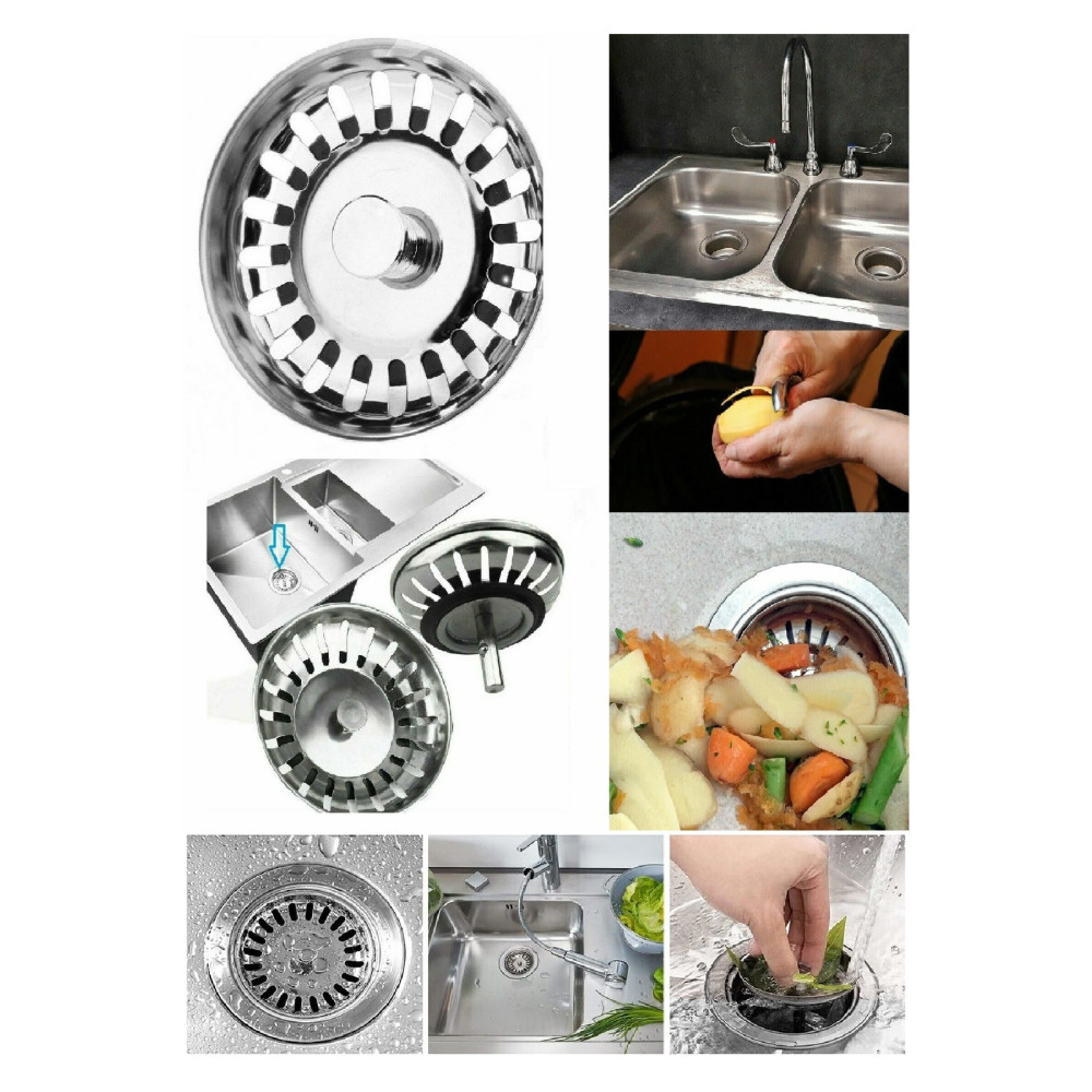 BİTERSE Çöpmak Paslanmaz Çelik Sifon Süzgeci 8 Cm Lavabo Evye Süzgeci Lavabo Gider Süzgeci Mutfak Gereçleri Fiyatı