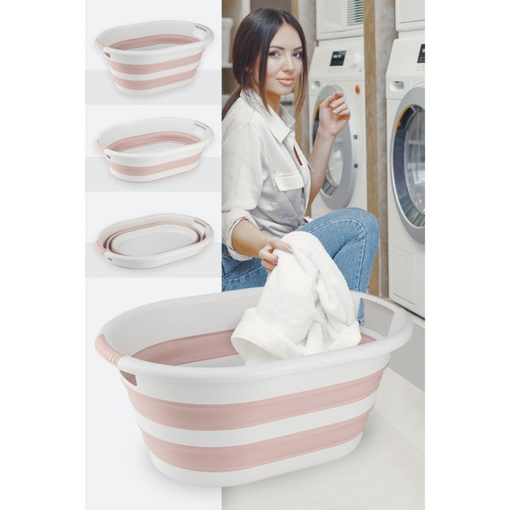 Biterse Katlanır Çamaşır Sepeti Yer Kaplamayan Pratik Katlanır Sepet 38 Lt 45 x 63 x 27 Sepet Fiyatı