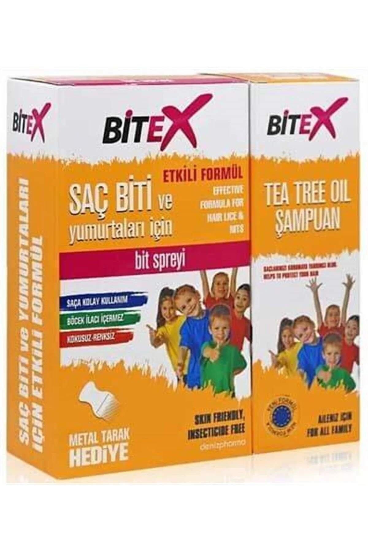 Bitex Bit Spreyi 100 ml Şampuan 150 ml - Çelik Tarak Hediyeli" Şampuan ve Saç Kremi Fiyatı