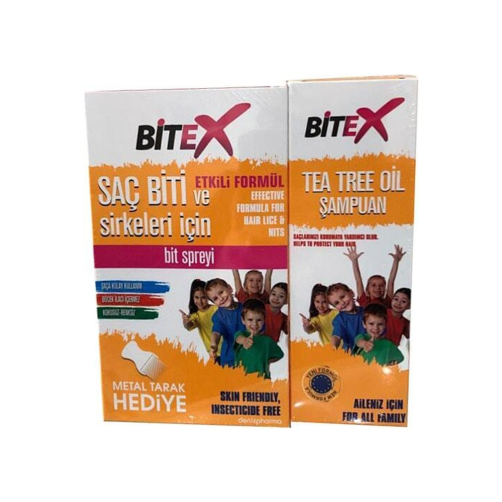 Bitex Bit Spreyi 100 ml Şampuan 150 ml Çelik Tarak Hediyeli Şampuan ve Saç Kremi Fiyatı