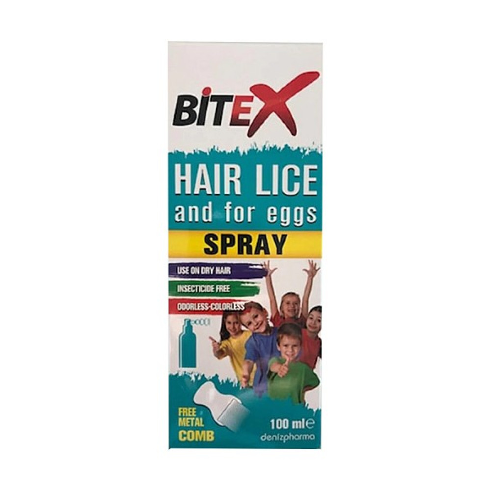 Bitex Saç Biti ve Yumurtaları Için Sprey 100ML Metal Tarak Saç Şekillendirici Sprey Fiyatı