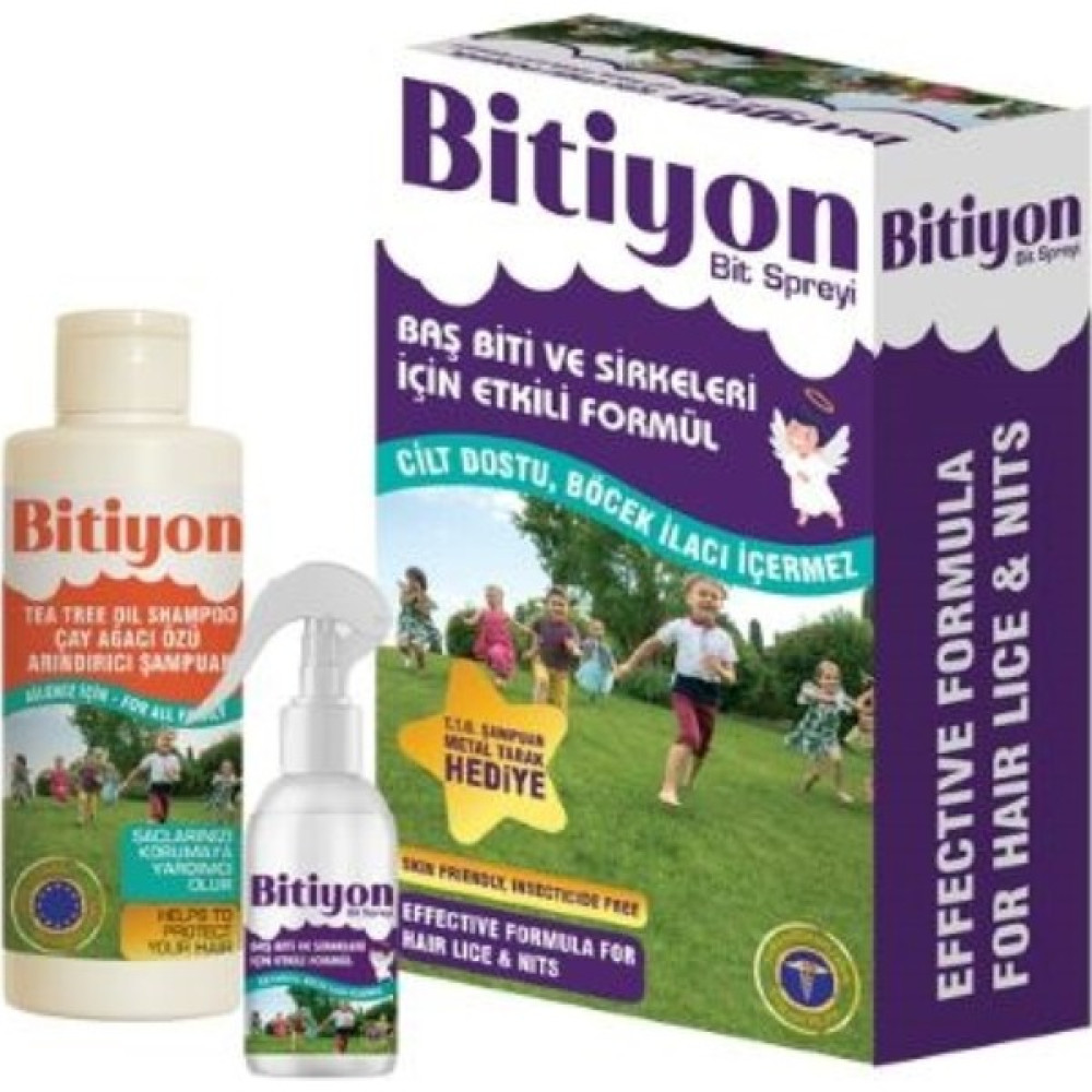 Bitiyon Bit Seti - Şampuan 150 ml + Sprey 100 ml Şampuan ve Saç Kremi Fiyatı