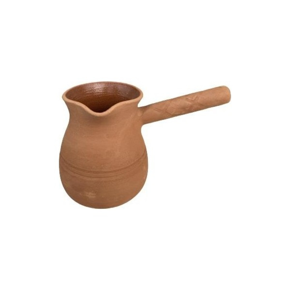 Bitki Fidanım Toprak Cezve Doğal 4 Kişilik, Ateşe Dayanıklı Cezve Takımları Fiyatı