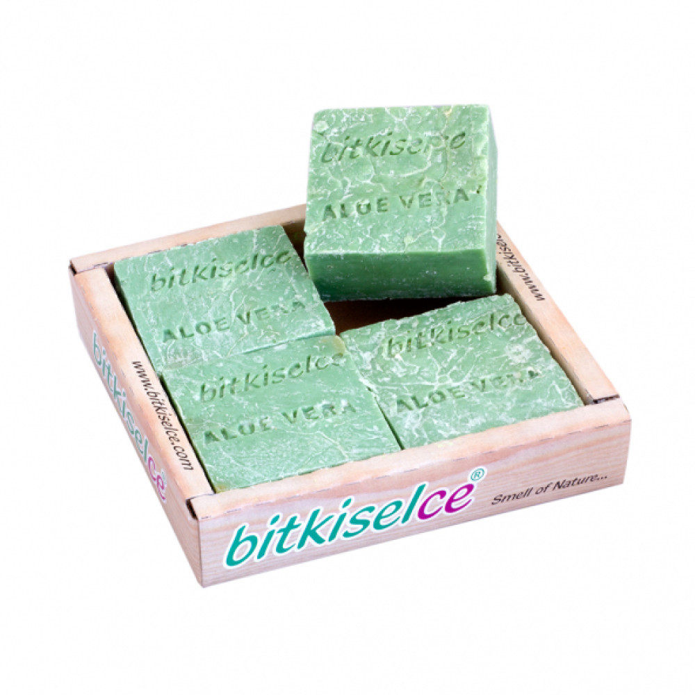 Bitkiselce Doğal Aloe Vera Sabunu - 450 Gr. Duş Jelleri ve Banyo Köpükleri Fiyatı