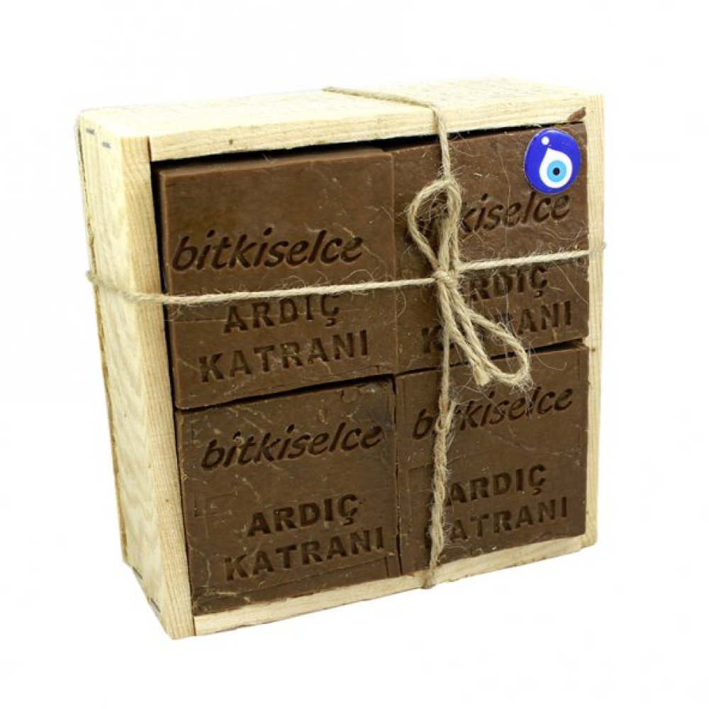 Bitkiselce El Yapımı Ardıç Katranı Sabunu 950Gr. 8 Adet Duş Jelleri ve Banyo Köpükleri Fiyatı