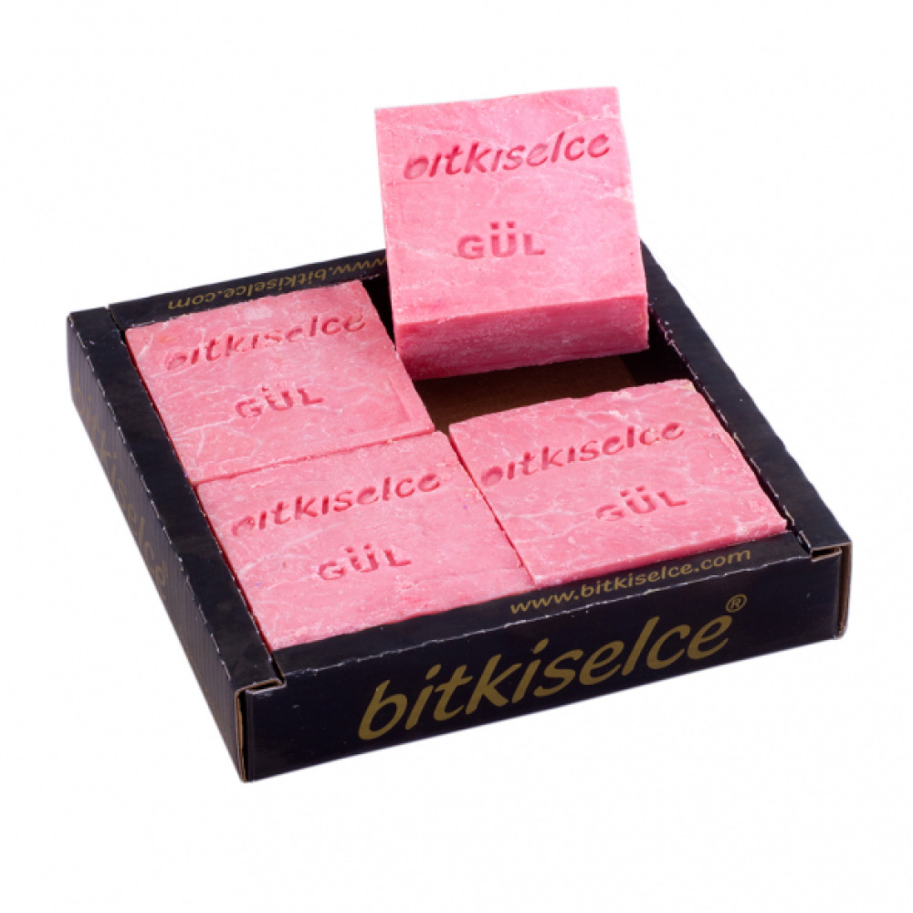 Bitkiselce El Yapımı Gül Özlü Doğal Sabun - 450Gr. Duş Jelleri ve Banyo Köpükleri Fiyatı