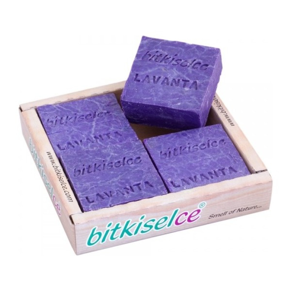 Bitkiselce Lavanta Yağlı Doğal Sabun - Hassas Ciltler İçin %100 Doğal İçeriklerle El Yapımı Sabun 405GR. Sabunlar Fiyatı