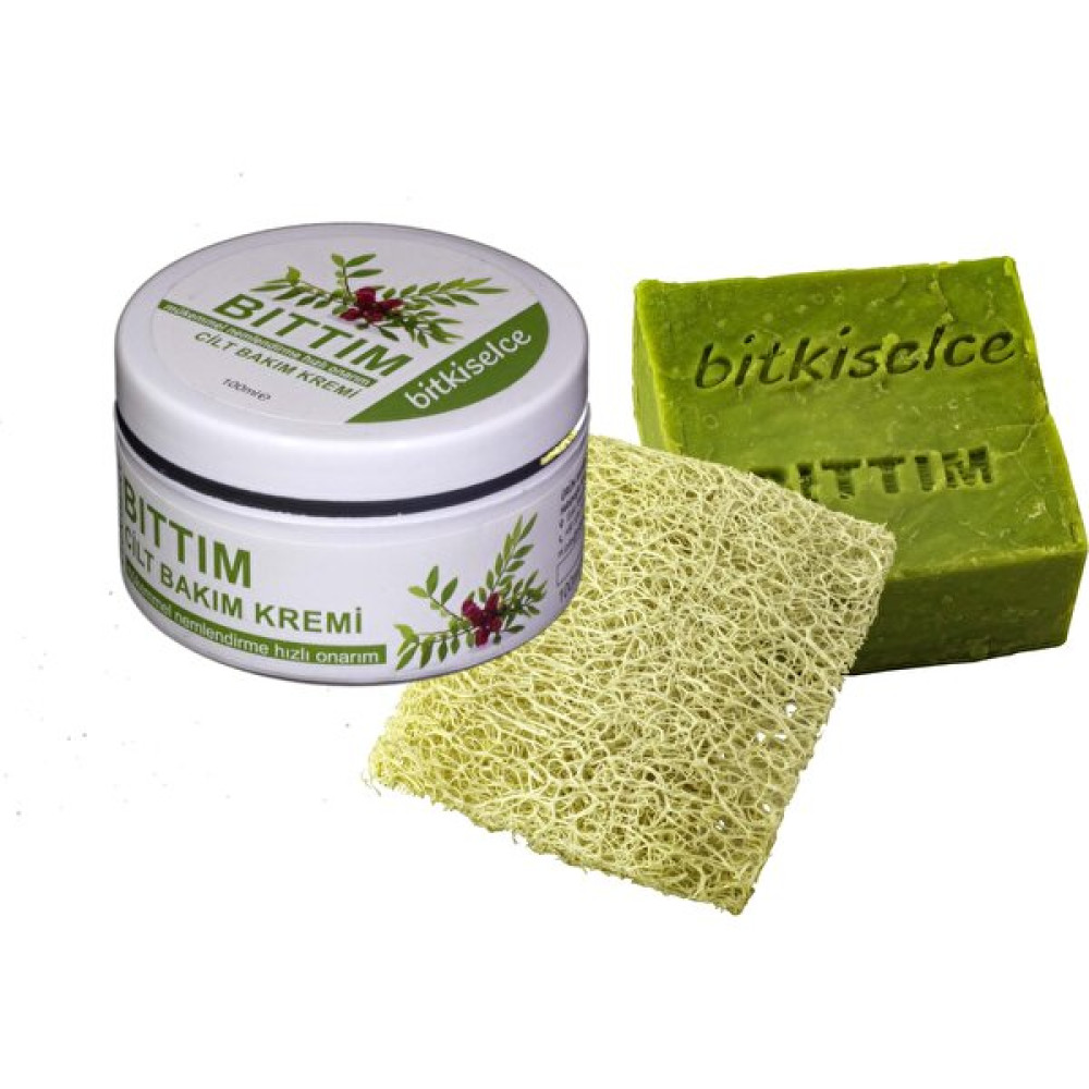 Bitkiselce Mucize Bıttım Yüz ve Cilt Kremi & Doğal Kabak Lifli Bıttım Sabunu Peeling Etkili Sabunlar Fiyatı