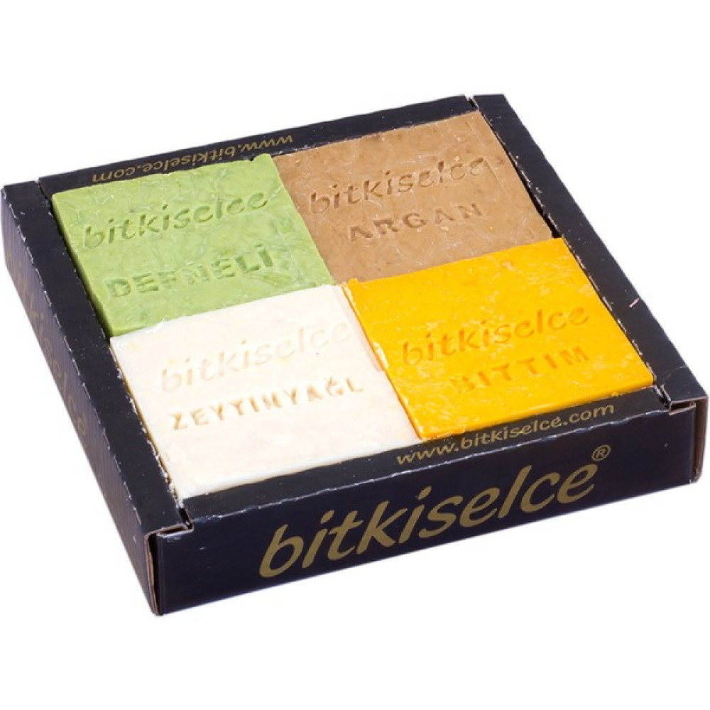 Bitkiselce Mucize Yağlar Serisi Sabun (Zeytinyağı-Bıttım-Defne-Argan) 450 Gr. Sabunlar Fiyatı
