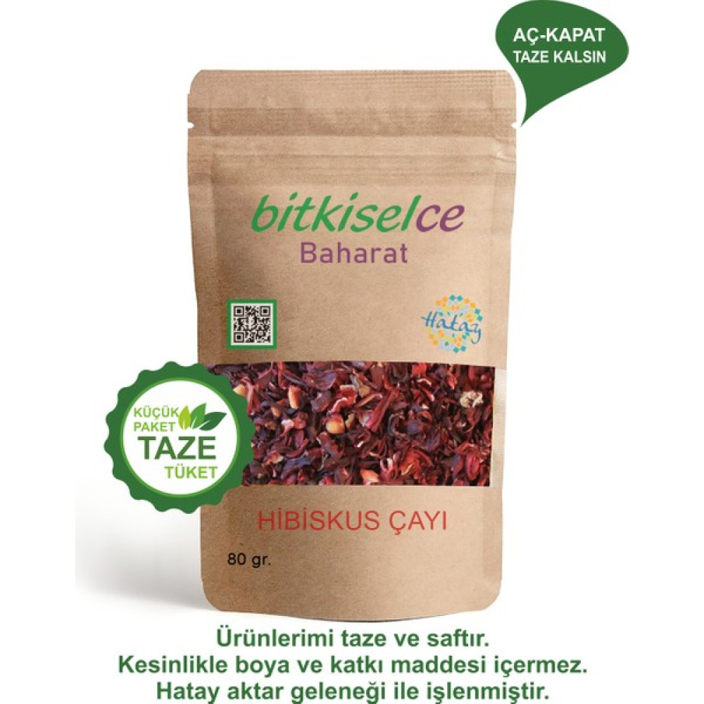 Bitkiselce Premium Kalite Canlandırıcı Doğanın Sırrı: Hibiskus Çayı 80 gr. - 80 gr Oto Boyaları Fiyatı