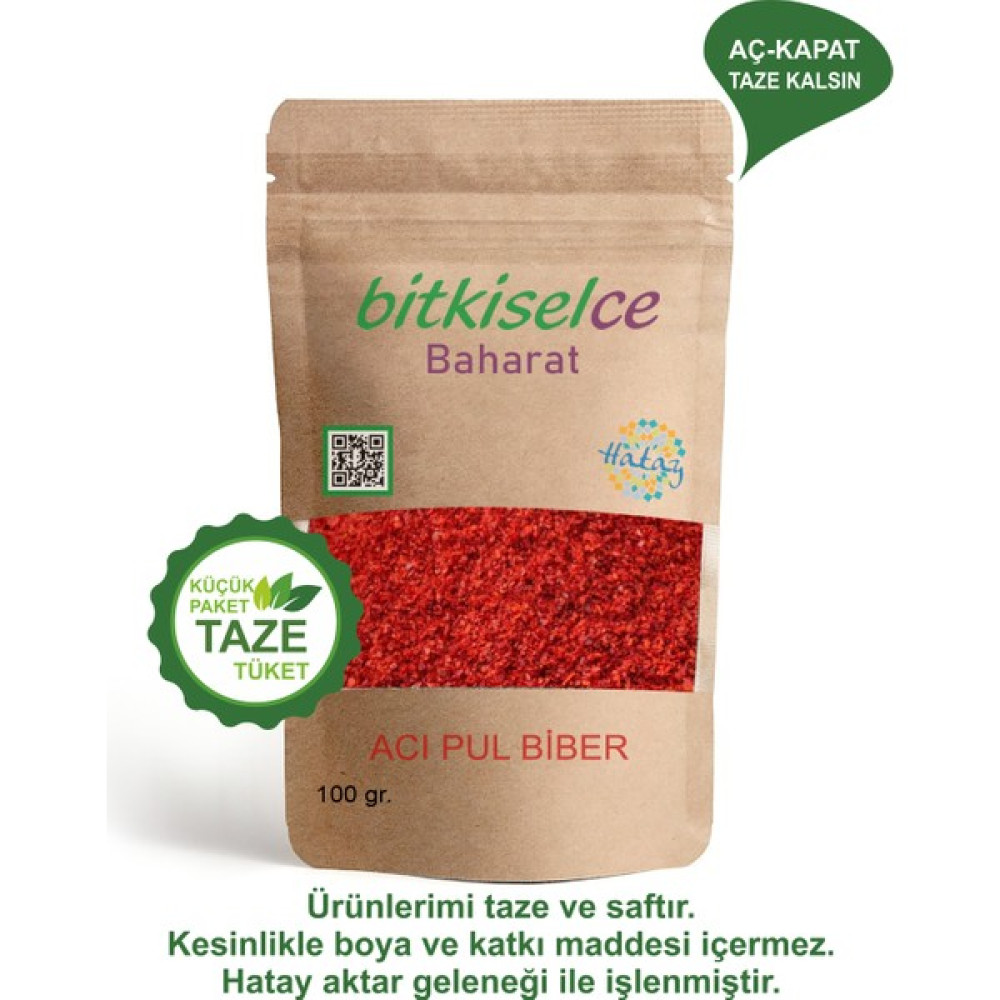 Bitkiselce Premium Kalite Hatay Acı Pul Biber - Doğal ve Lezzet Dolu Baharat 200 gr. - 200 gr Oto Boyaları Fiyatı