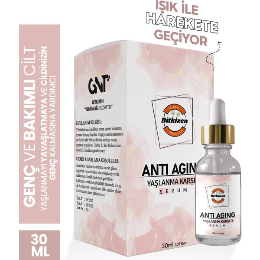 Bitkizen Anti Aging Serum 30 ml Oto Boyaları Fiyatı
