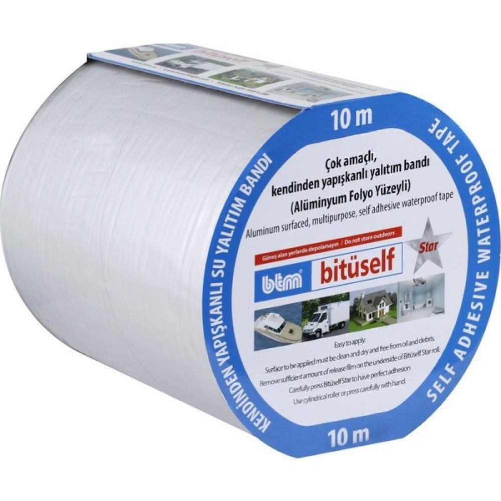 Bitüself Folyolu Oto Ses Su Yalıtım Bantı Bandı 15 cm (Pütürsüz) Nalburiye & Hırdavat Fiyatı