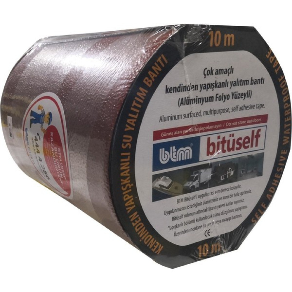 Bitüself Kendinden Yapışkanlı Su Yalıtım Bandı - Yeşil - 30 CM Dış Cephe Yalıtım Malzemeleri Fiyatı