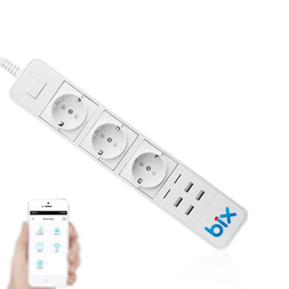Bix Bp-01 Akım Korumalı Hızlı Şarj Özellikli WiFi Akıllı Priz Prizler Fiyatı