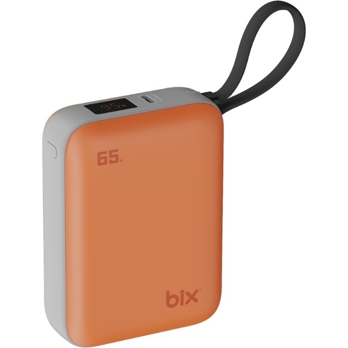 Bix PB120 20000MAH Pd 65W Cep Boyu Kompakt Tasarımlı Dijital Göstergeli Powerbank Taşınabilir Süper Hızlı Şarj Cihazı - Turuncu Taşınabilir Şarj Cihazı - Powerbank Fiyatı
