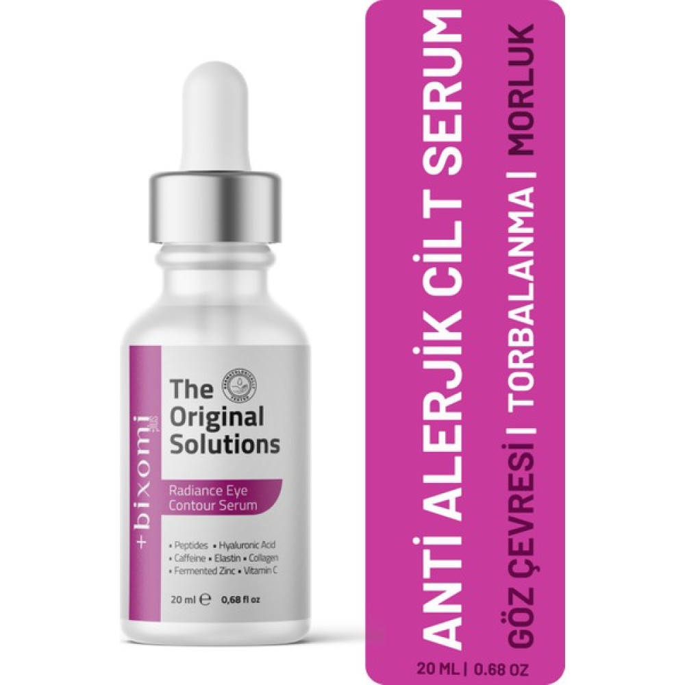 Bixomi Göz Çevresi Torbalanma Karşıtı Anti Alerjik Saf Hyarulonic Asit Serum 20 ml 8697452310166 Göz Kremi Fiyatı