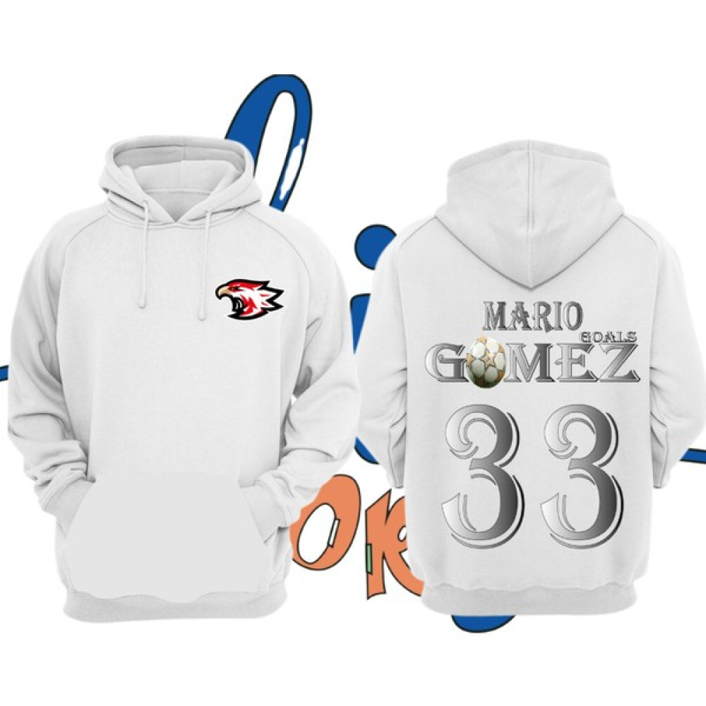 Biy Store Beşiktaş Mario Gomez Sırt 33 Numara Forma Baskılı Unisex Kapüşonlu Sweatshirt Erkek Sweatshirt Fiyatı