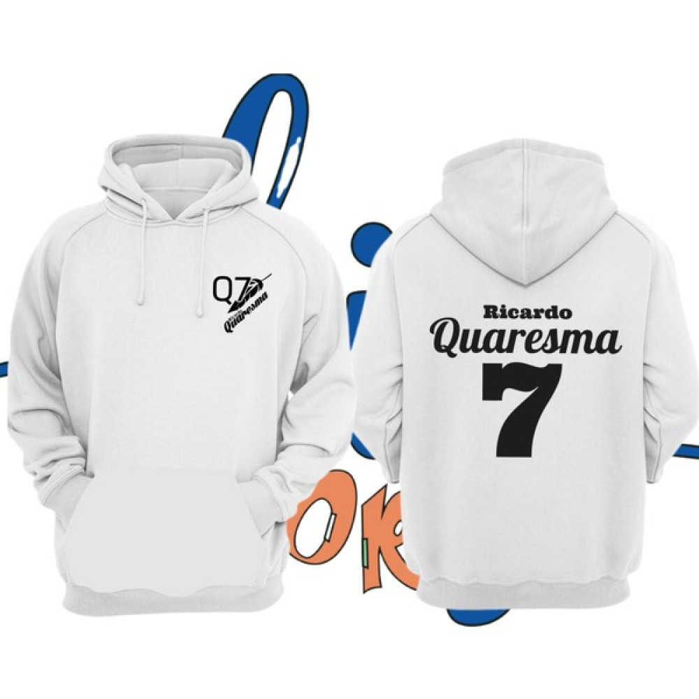 Biy Store Beşiktaş Ricardo Quaresma Sırt 7 Numara Forma Baskılı Unisex Kapüşonlu Sweatshirt Erkek Sweatshirt Fiyatı