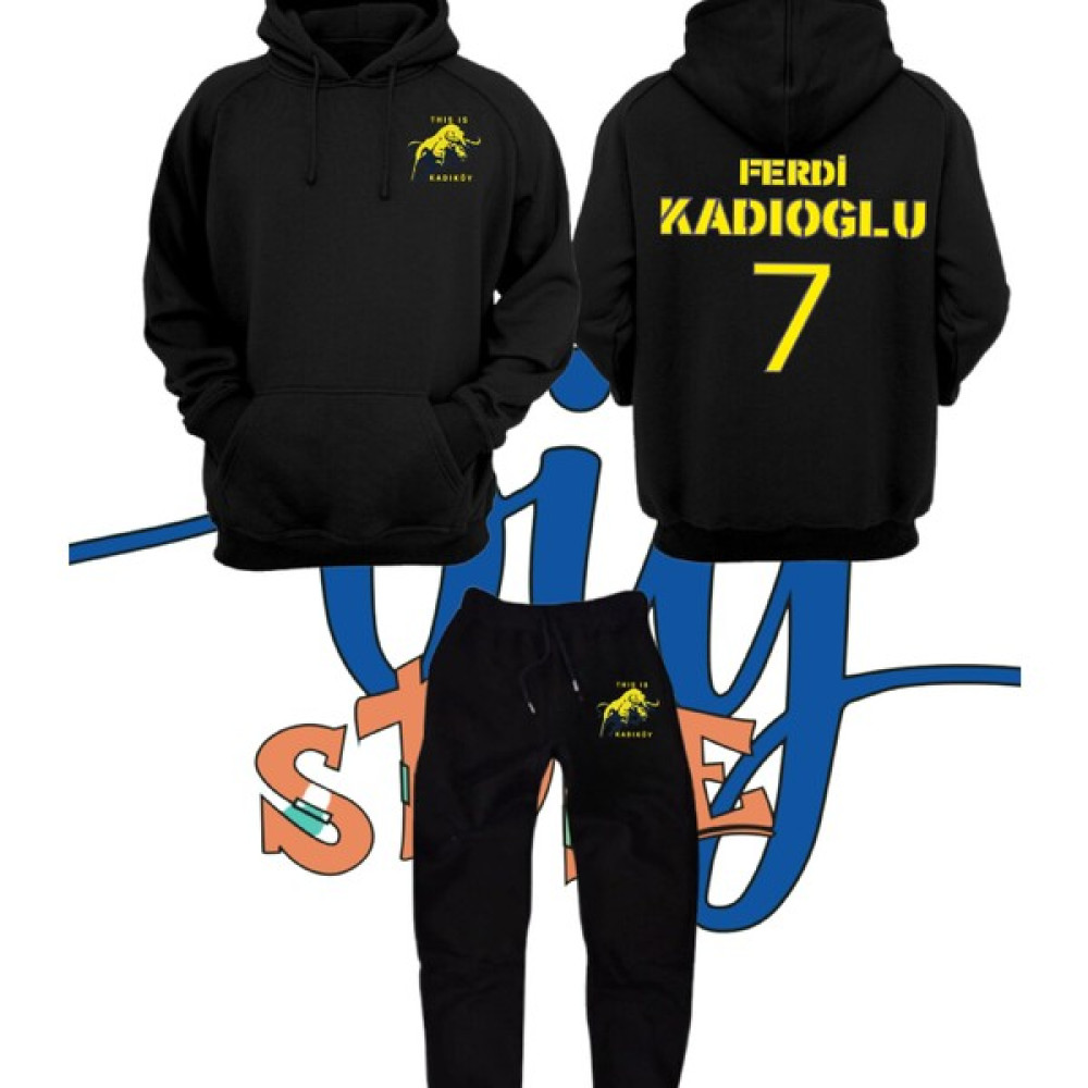 Biy Store Ferdi Kadıoglu Forma Baskılı Unisex Kışlık Sweatshirt Eşofman Takımı Erkek Sweatshirt Fiyatı